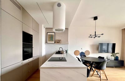 Долгосрочная аренда современной 3-комнатной квартиры, 65 м², район Воля, Варшава, Польша